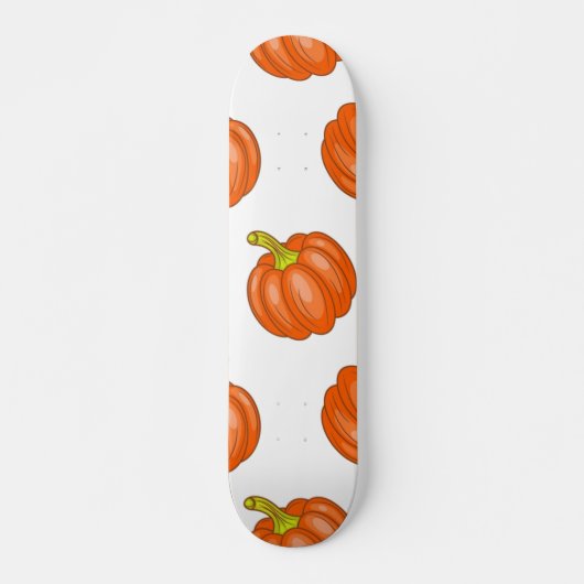 Pompoenpatroon Persoonlijk Skateboard (Voorkant)