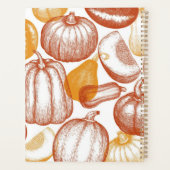 Pompoenpatroon Planner (Achterkant)