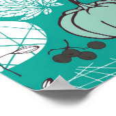 Pompoenpatroon Poster (Hoek)