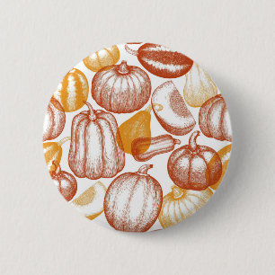Pompoenpatroon Ronde Button 5,7 Cm