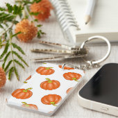 Pompoenpatroon Sleutelhanger (Voorkant Rechts)