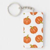 Pompoenpatroon Sleutelhanger (Voorkant)