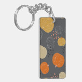 Pompoenpatroon Sleutelhanger (Voorkant Links)