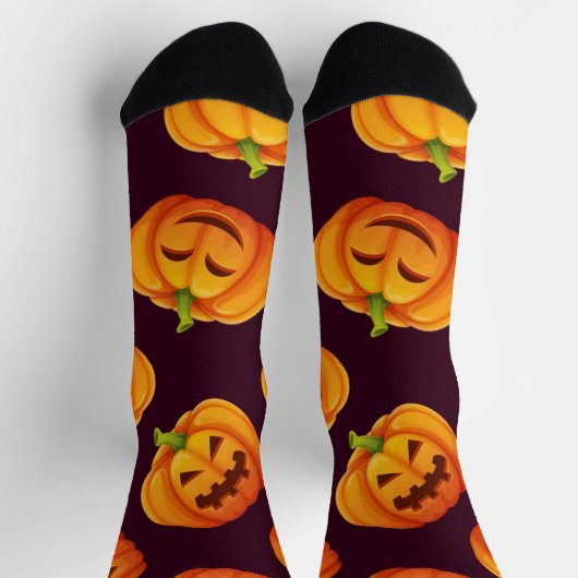 Pompoenpatroon Sokken (Top)