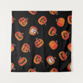 Pompoenpatroon Wandkleed (Voorkant (horizontaal))