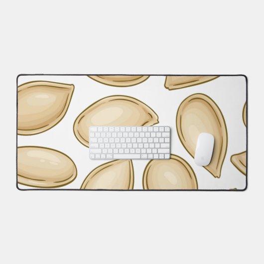 Pompoenpitten patroon bureaumat (Keyboard & Muis)