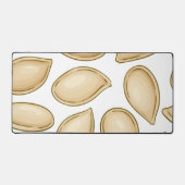 Pompoenpitten patroon bureaumat (Voorkant)