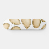 Pompoenpitten patroon persoonlijk skateboard (Horizontaal)