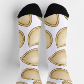 Pompoenpitten patroon sokken (Top)