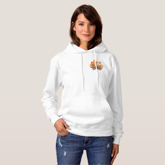 pompoenpittengnoom hoodie (Voorkant volledig)