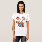 Pompoenplein dagen 🎃🍂 t-shirt (Voorkant volledig)