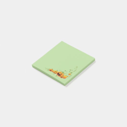 Pompoenpleister 3 x 3 inch Post-it® notes (Schuin)