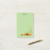 Pompoenpleister 4 x 6 inch Post-it® notes (Op bureau)