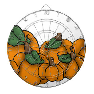 pompoenpleister dartbord