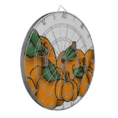 pompoenpleister dartbord (Voorkant Links)