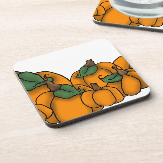 pompoenpleister drankjes onderzetter (Linkerzijde)