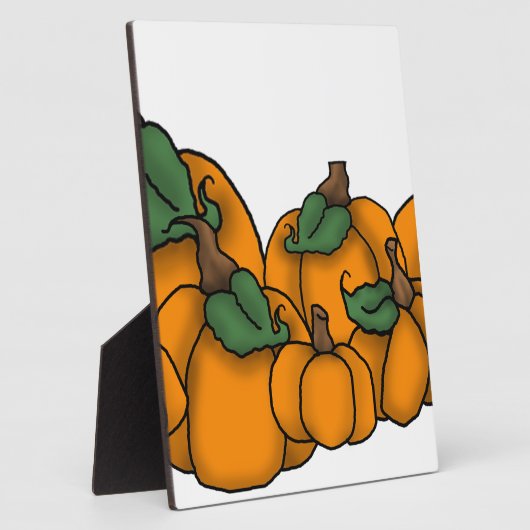 pompoenpleister fotoplaat (Zijkant)