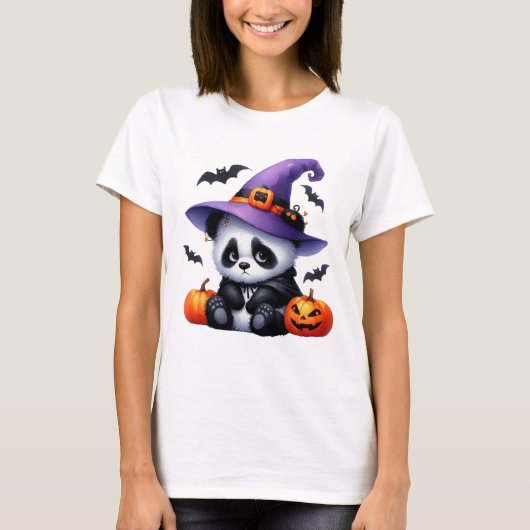pompoenpleister panda t-shirt (Voorkant)