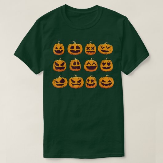 Pompoenpleister, pompoen, Herfst T-shirt (Design voorkant)
