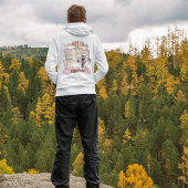 Pompoenpleister Pompoenplukken - Roze Pompoen Hoodie