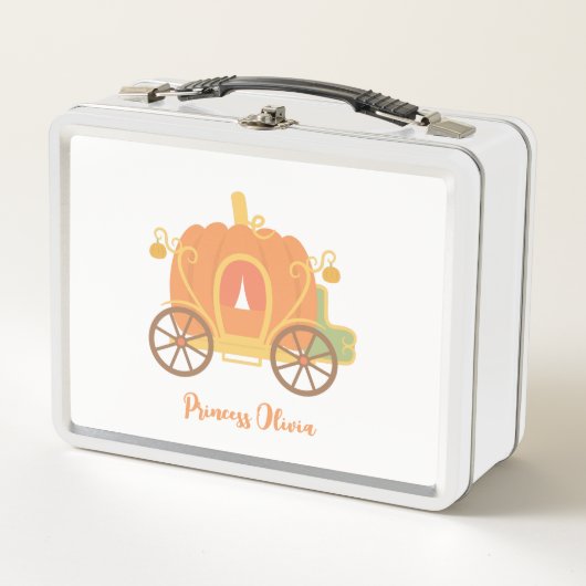 Pompoenprinses Carriage gepersonaliseerde meisjes (Voorkant)