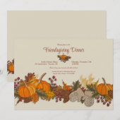 Pompoenrand Kaart (Voorkant / Achterkant)