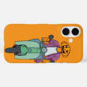 Pompoenrijder op mint scooter Case-Mate iPhone case (Achterkant (horizontaal))