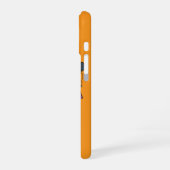Pompoenrijder op mint scooter iPhone 16 hoesje (Linkerkant)