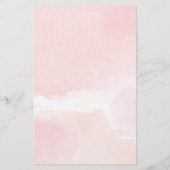 Pompoenroze groene Baby woordzwenkdouche (Achterkant)