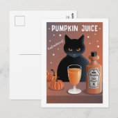 Pompoensap Briefkaart (Voorkant / Achterkant)