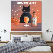 Pompoensap Canvas Afdruk (Insitu (Slaapkamer))