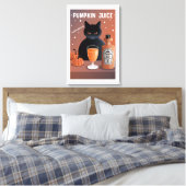Pompoensap Canvas Afdruk (Insitu (Slaapkamer))