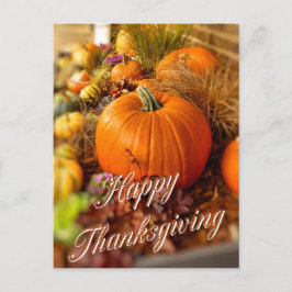 Pompoenscherm Briefkaart