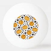 Pompoenschetsen: met de hand getekend naadloos pat pingpongbal (Achterkant)