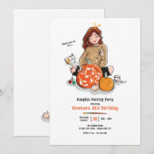 Pompoenschilderfeest Kaart (Voorkant / Achterkant)