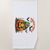 pompoenschildpad strandlaken (Voorkant)