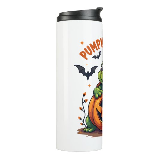 pompoenschildpad thermosbeker (Gedraaid links)