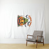 pompoenschildpad wandkleed (In Situ (horizontaal))