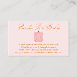 Pompoenschoenen voor Baby Informatiekaartje