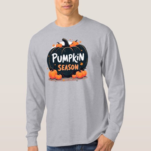Pompoenseizoen, Dag van de Thanksgiving T-shirt (Voorkant)