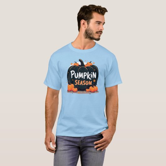 Pompoenseizoen, Dag van de Thanksgiving T-shirt (Voorkant volledig)