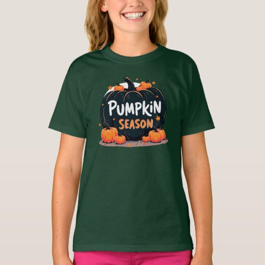 Pompoenseizoen, Dag van de Thanksgiving T-shirt (Voorkant)