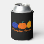 Pompoenseizoen Halloween Blikjeskoeler (Blikje Voorkant)