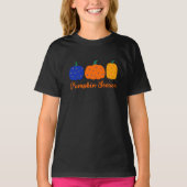 Pompoenseizoen Halloween T-shirt (Voorkant)