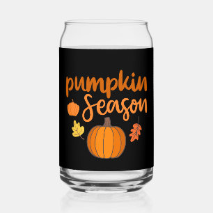 Pompoenseizoen Herfst Blikvorm Glas