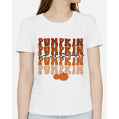 Pompoenseizoen Herfst Thanksgiving T-shirt