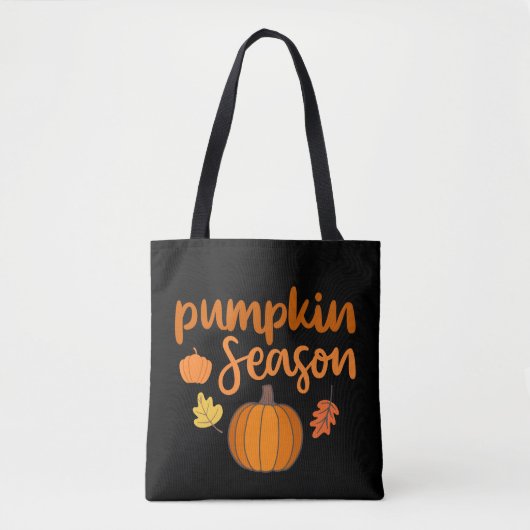 Pompoenseizoen Herfst Tote Bag (Voorkant)