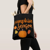 Pompoenseizoen Herfst Tote Bag (Dichtbij)