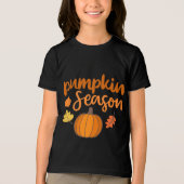 Pompoenseizoen Herfst Tri-Blend Shirt (Voorkant)