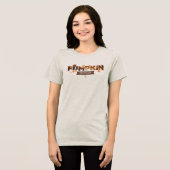 Pompoenseizoen, herfst-trui Tri-Blend shirt (Voorkant volledig)